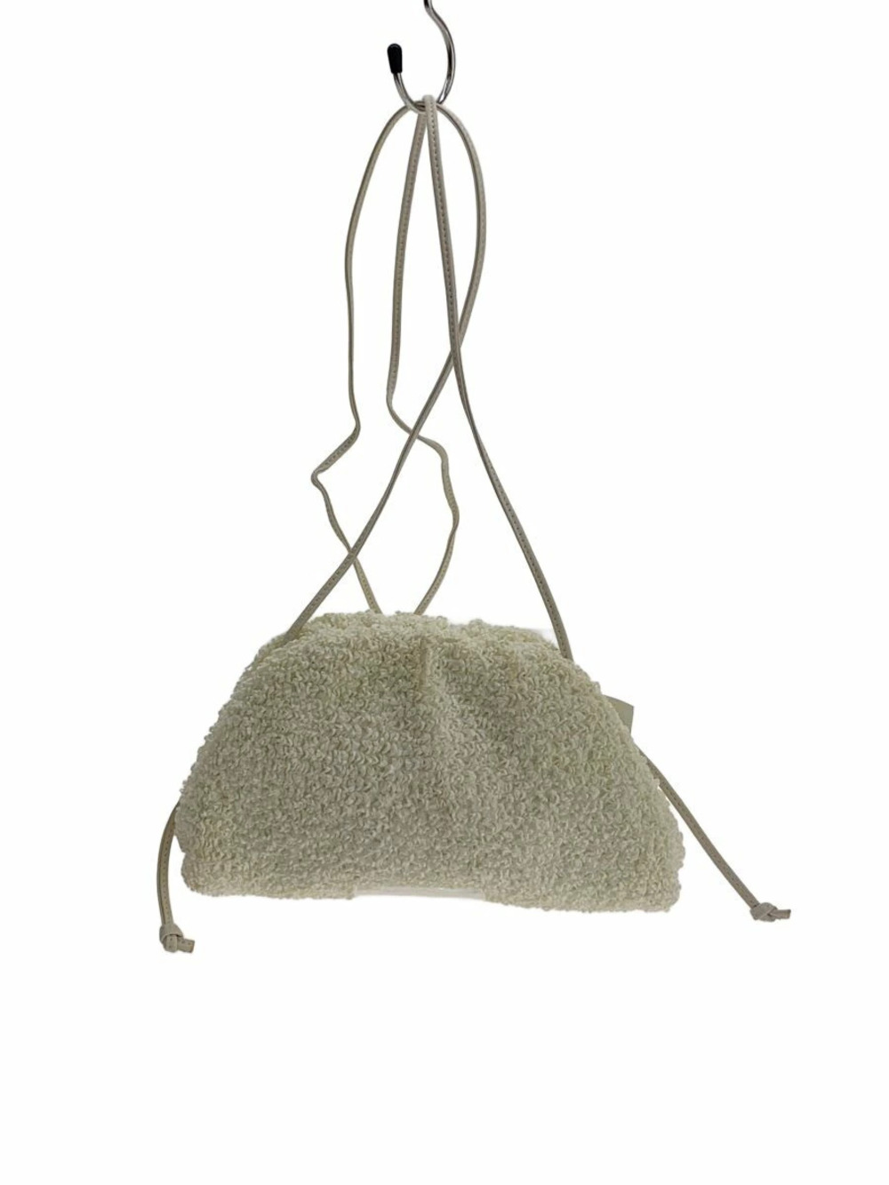 Bottega Veneta Pouch Clutch White Surface